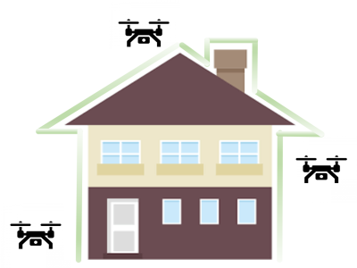 ドローン検査イラスト１